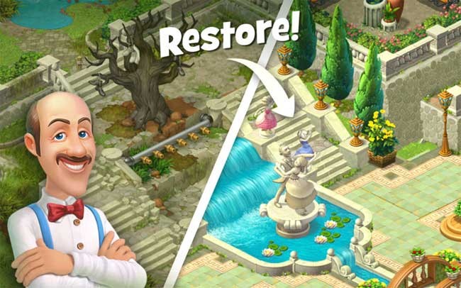 Gardenscapes cho Mac 3.0.0