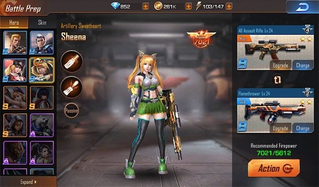 Nhân vật mới của game