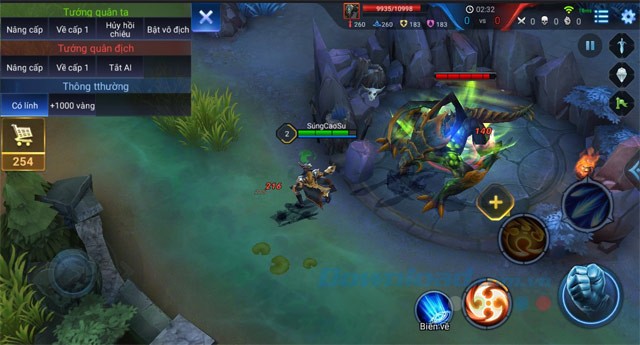 Download Garena Liên Quân Mobile để tham gia những trận chiến đỉnh cao