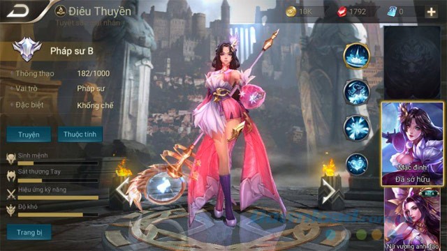 Garena Liên Quân Mobile mang tới dàn nhân vật quen thuộc