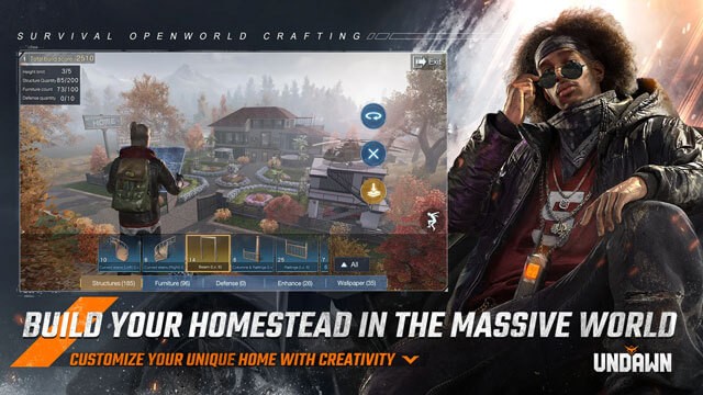 Xây dựng căn cứ, tìm kiếm thức ăn nước uống