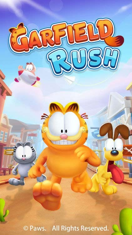 Game mèo Garfield chạy bất tận vui nhộn