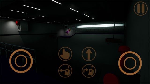 Điều khiển game Garten of Banban dễ dàng với các nút lớn trên màn hình