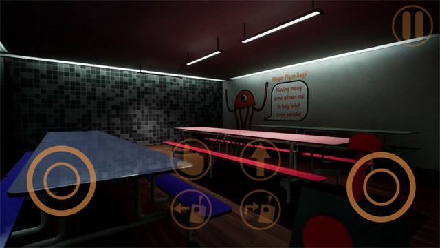 Di chuyển giữa các căn phòng và hành lang để tìm kiếm người mất tích và giải mã bí ẩn