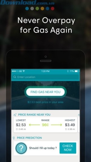 Không bao giờ phải mua xăng giá cao