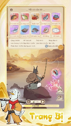 Hệ thống trang bị đa dạng