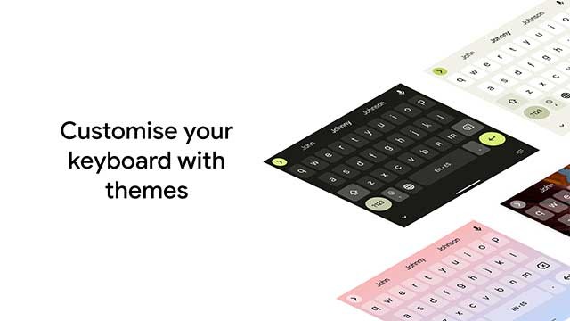 Cá nhân hóa bàn phím với nhiều chủ đề