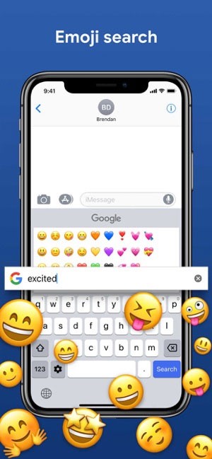 Tìm kiếm Emoji bằng Gboard