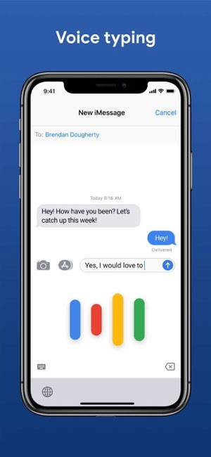Nhập liệu bằng giọng nói