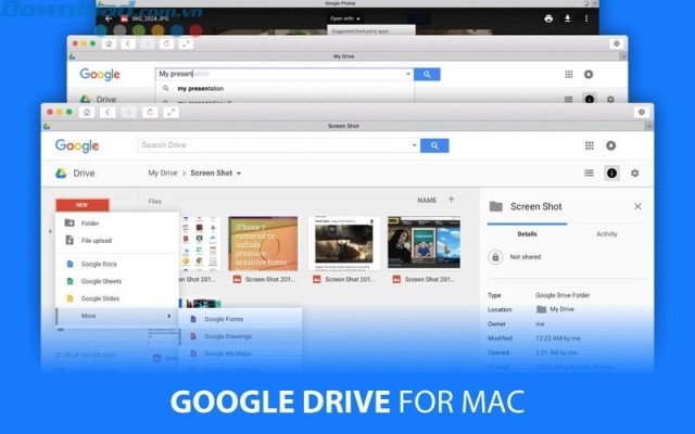 Client của Google Drive for Mac