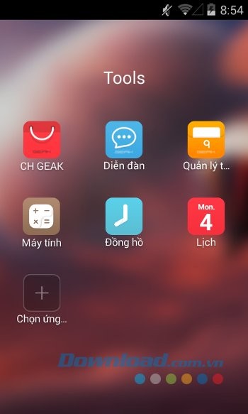 Hộp công cụ của GEAK Launcher