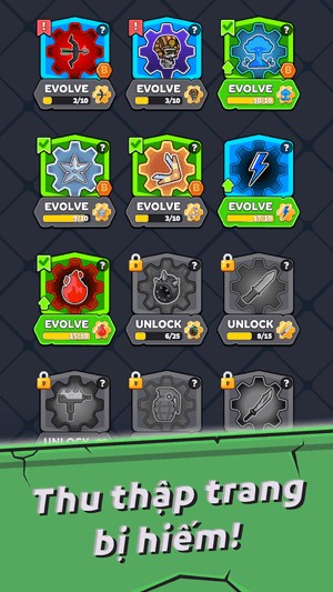 Thu thập trang bị hiếm