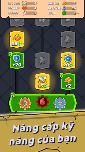 Nâng cấp kỹ năng