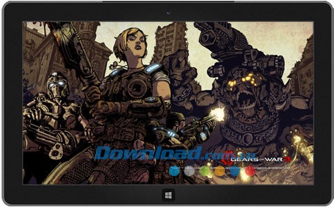 Gears of War 3 Fan Art theme