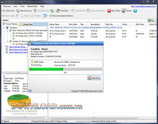 Geeksnerds Windows Data Recovery