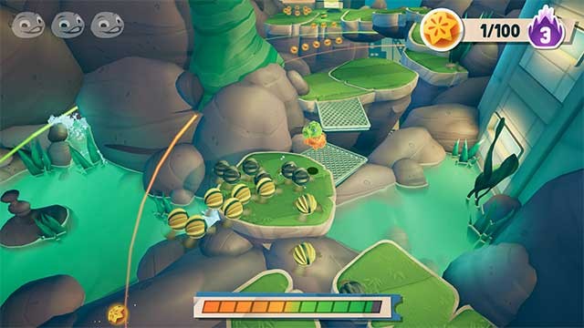 Thưởng thức 16 màn chơi độc đáo trong 6 thế giới được thiết kế chi tiết