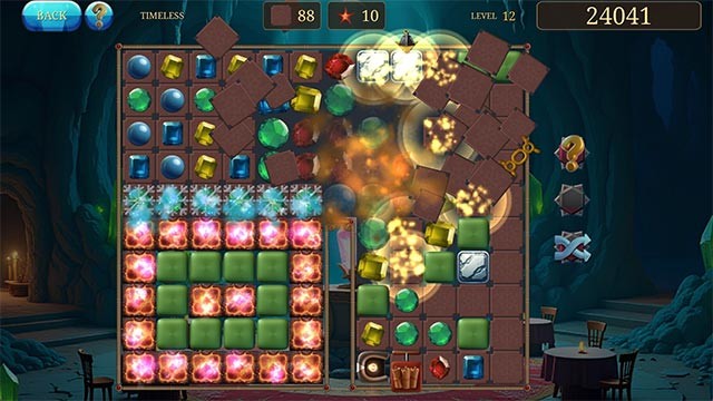 Gem Tales là game xếp hình match-3 kết hợp phiêu lưu giải cứu thế giới