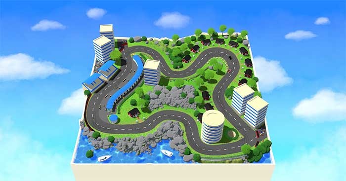 GeneRally 2 là game đua xe arcade góc nhìn từ trên xuống với đồ họa sống động