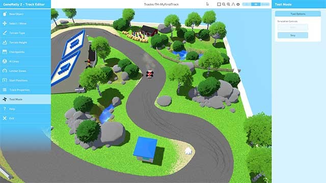 Chế tạo đường đua riêng theo ý bạn thông qua trình chỉnh sửa Track Editor