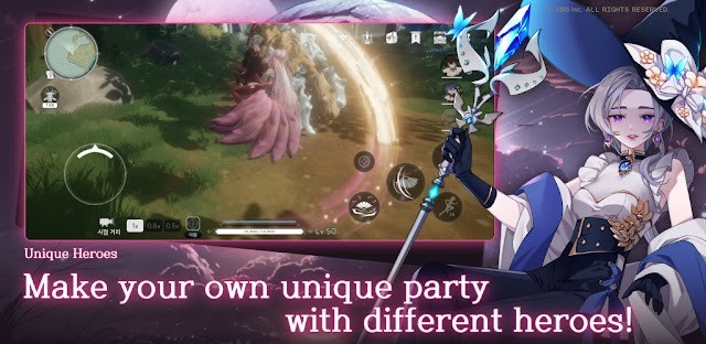 Tạo đội hình của riêng bạn với các anh hùng mạnh mẽ