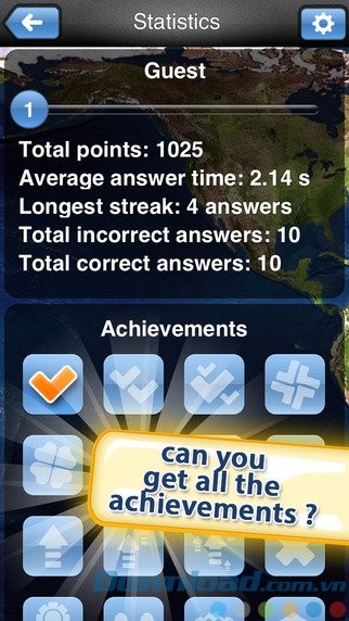 Hệ thống thành tích