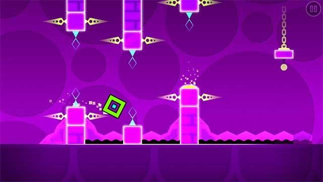 Geometry Dash là game đi cảnh vui nhộn giống Flappy Bird
