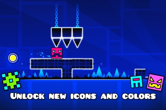 Geometry Dash online mang đến trải nghiệm giản nhưng cực kỳ gây nghiện