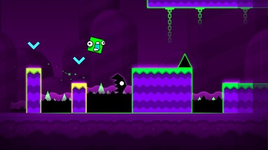 Geometry Dash World là một phần của series nhịp điệu nổi tiếng Geometry Dash