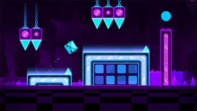 Geometry Dash World for Mac có 10 màn chơi khác nhau