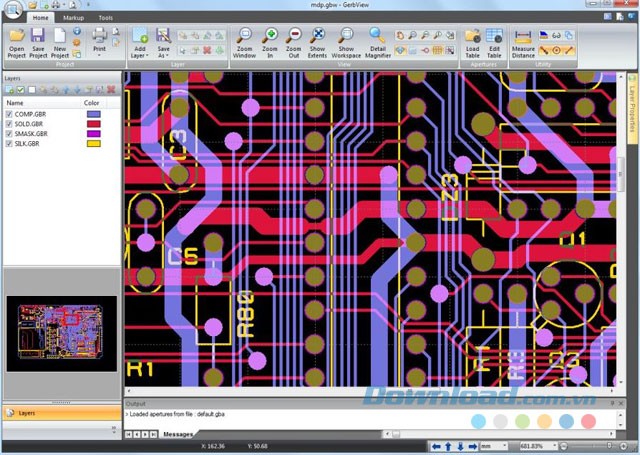 Phóng to khi xem file
