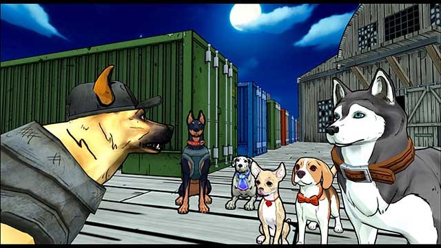 Trở thành những chú cảnh khuyển truy bắt tội phạm trong game hành động Get 'Em