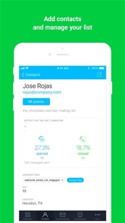 Thêm liên lạc và quản lý danh sách