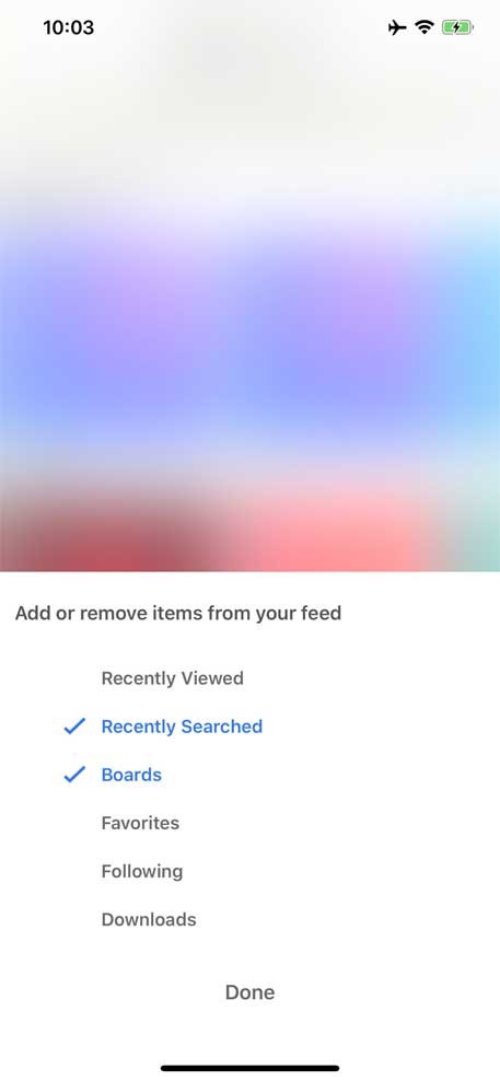 Bảng điều khiển Getty Images cho iOS