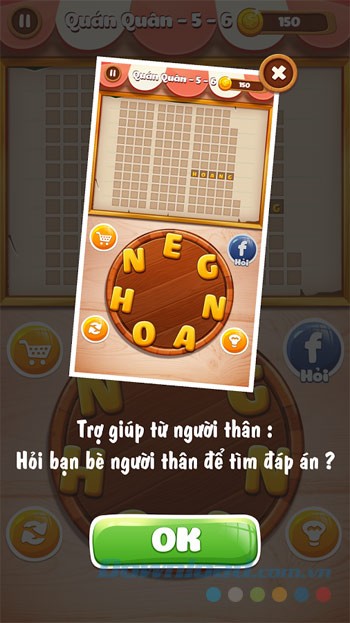 Nhờ bạn bè trợ giúp