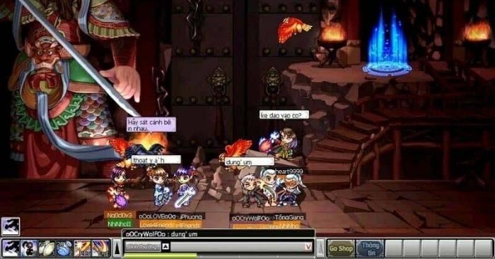 Hệ thống chiến đấu diễn ra nhanh nhẹn với các kỹ năng đặc trưng của từng lớp nhân vật