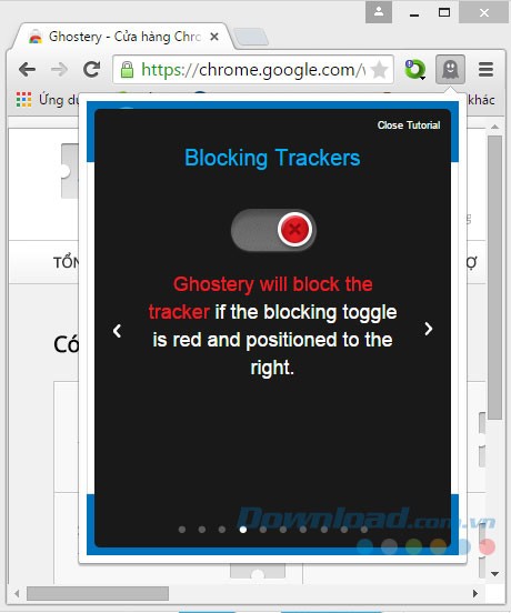Ghostery cho Chrome