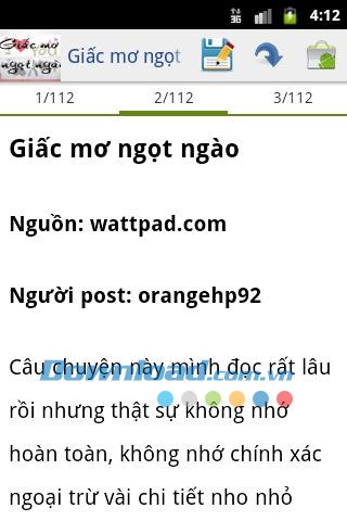 Giấc mơ ngọt ngào for Android