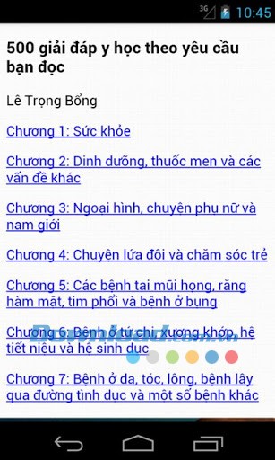 Giải đáp y học theo yêu cầu for Android