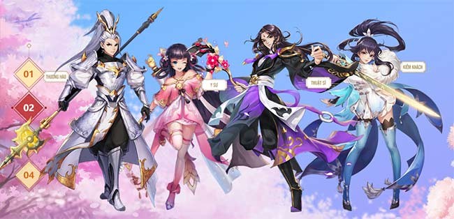 Các nhân vật được thiết kế dễ thương