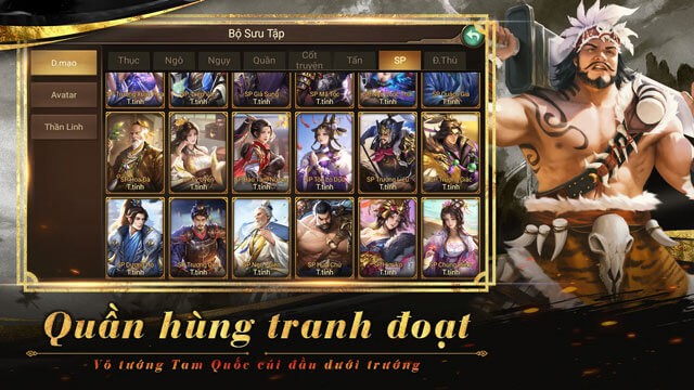 Quần hùng tranh bá - Võ tướng Tam Quốc cúi đầu dưới trướng