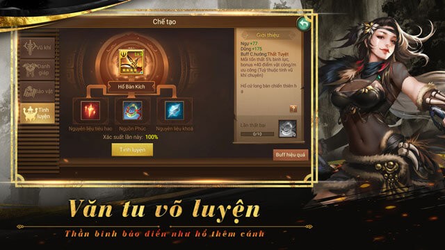 Văn tu võ luyện - Thần binh báo điền như hổ mọc thêm cánh.