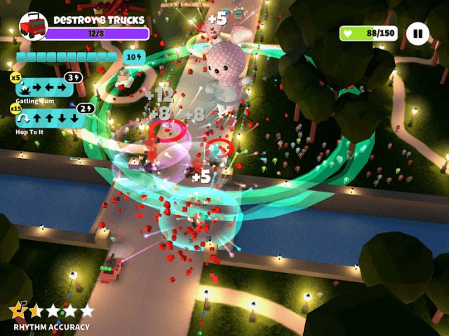 Hiệu ứng ánh sáng và âm nhạc tuyệt vời