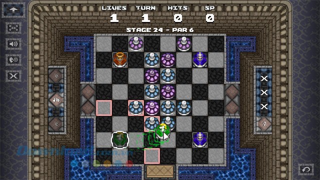 Điều khiển các quân cờ trong game chiến thuật Gigachess cho máy tính