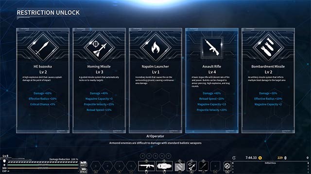 Mở khóa những nâng cấp, đặc quyền giới hạn chỉ có trong Gigantes Ex Machina