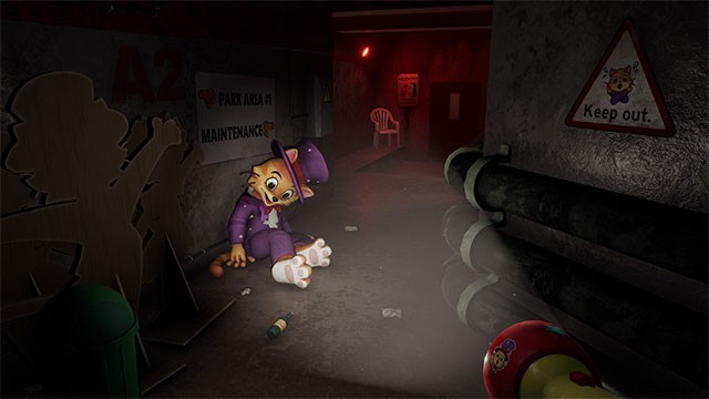 Lối chơi của Giggle Land pha trộn giữa phiêu lưu giải đố và kinh dị bí ẩn