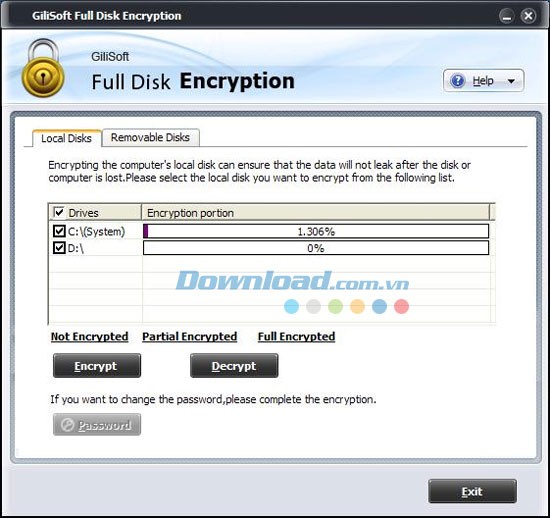 GiliSoft Full Disk Encryption