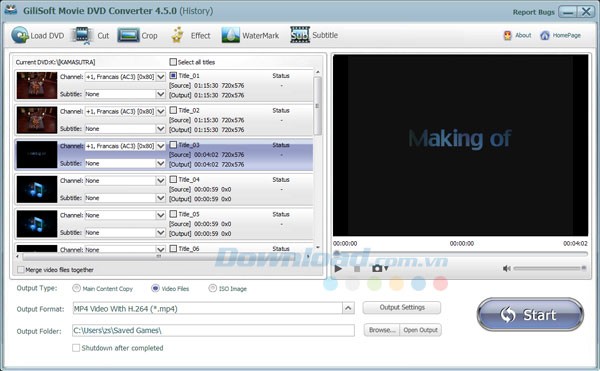Gilisoft Movie DVD Converter