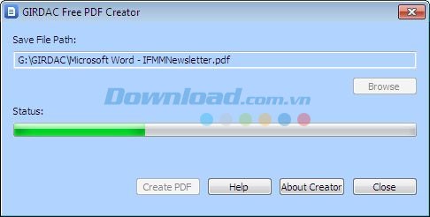 GIRDAC Free PDF Creator