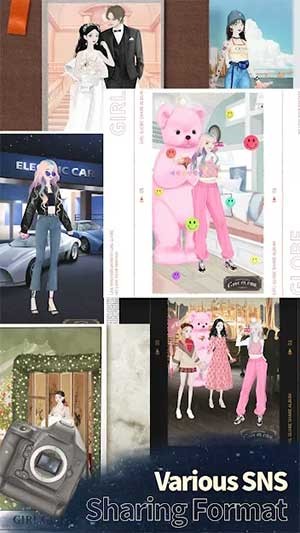 Nhiều chủ đề trang phục