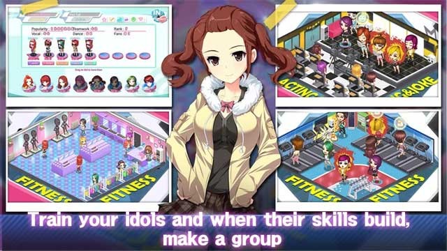 Girl Group Inc: Love Idol cho Android là game đào tạo thần tượng thú vị